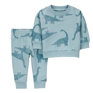 NWT Newborn Carter's Child of Mine Baby Boys' 2 Piece Dino Outfit Set